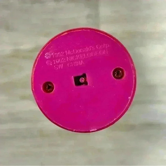 Vintage Nickelodeon Slime Microphone 1992 McDonald’s Happy Meal Kids Toy - Picture 4 of 5